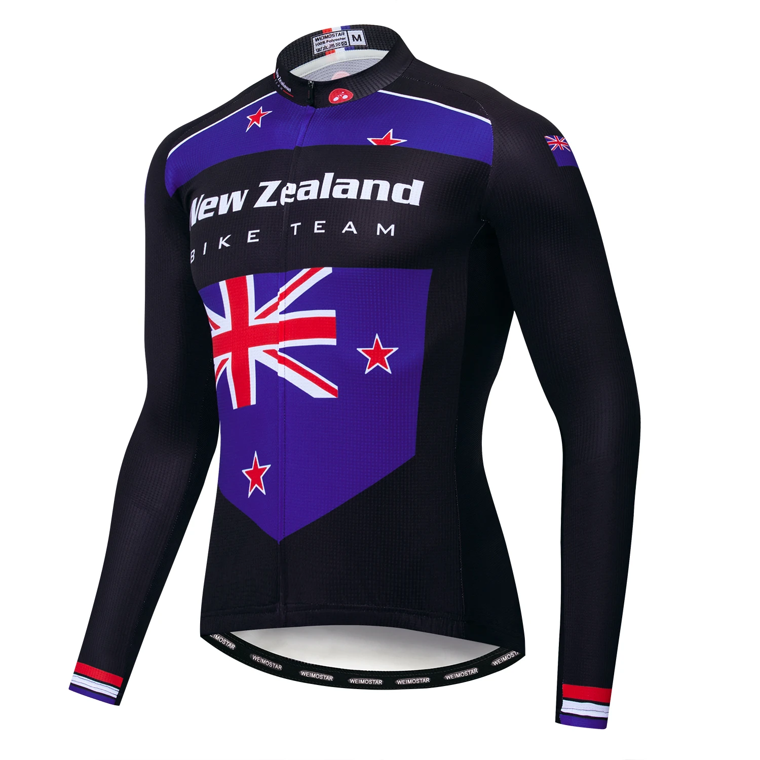 

New Zealand Cycling Jerseys Pro team Men Long Sleeve Spring autumn Clothes Bike Outdoor Mountain Road Bicycle Clothing warm