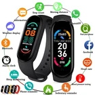 Мужские Смарт-часы M6, новинка 2021, браслет, монитор артериального давления, фитнес-трекер с цветным экраном, Смарт-часы, часы для Xiaomi
