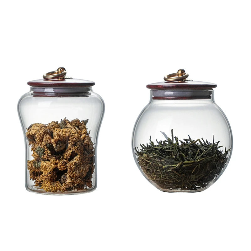 

2 шт. прозрачный герметичный стеклянный горшок для приправ с крышкой, банка для хранения чая, коробка для хранения соли и перца, сахарница дл...