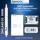 Линейный привод s для подъемного стола, с низким уровнем шума, с пультом дистанционного управления, электрический линейный привод DC 24 В12 в 600 мм, тяга Н