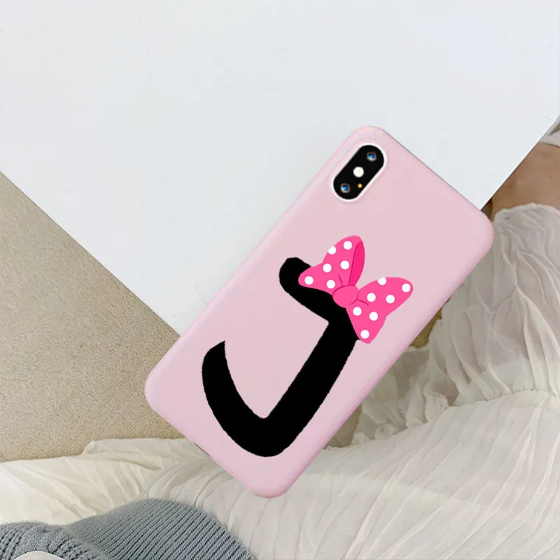 Буквы A B C D мягкий силиконовый чехол для мобильного телефона Iphone 11 Pro Max 6s Plus 7 7Plus 8
