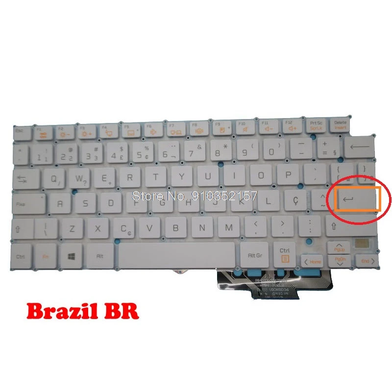 

Brazil BR HMB8130ELB35 AEW73489805 Keyboard For LG 13Z940 13Z935 13Z950 14Z950 14Z960 LG13Z93 LG13Z95 LG14Z95 LG14Z96
