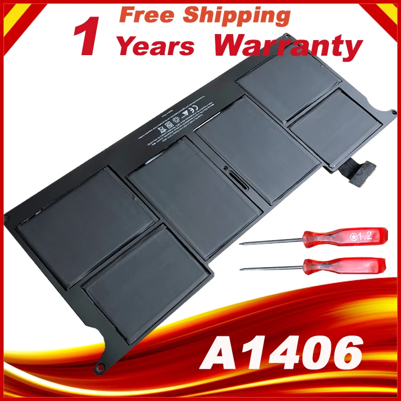 

A1406 A1495 Battery For APPLE Macbook Air 11" inch A1465 Mid 2012 2013 Early 2014 A1370 Mid 2011 MC968LL/A