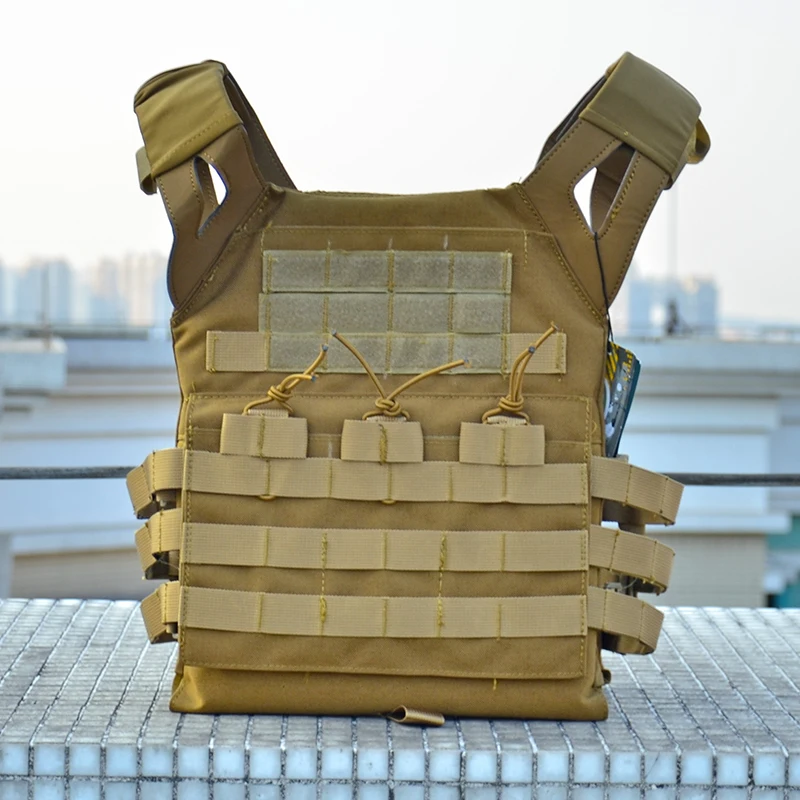 

JPC Vest Tactical Vest CS Game Paintball 5 colors Molle Vest Chest Plate Carrier Combat Vest Bulletproof Vest For Outdoor Game