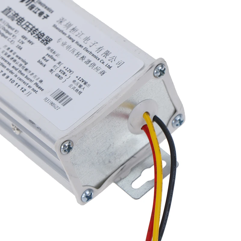 

1PC DC 48V-96V To 12V-10A 120W Converter Adapter For Electric Car Battery Ark