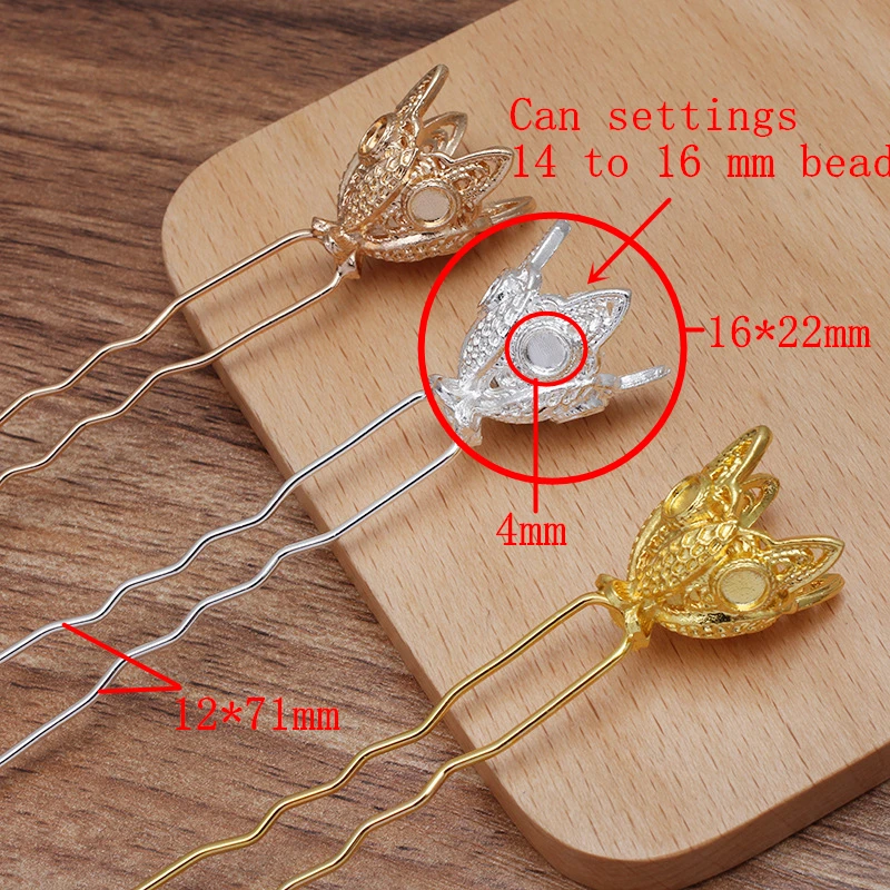 10 шт. тиары для волос 16 х22 мм