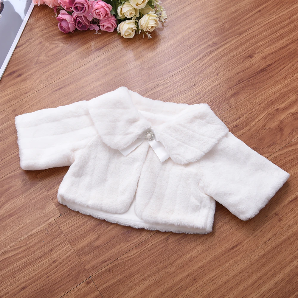 

Yoliyolei Cute Girl Dress + Furry Coat 4-12 Years Kids Ball Gowns Big Bow Girls Party Holidays Autumn Children's Dresses