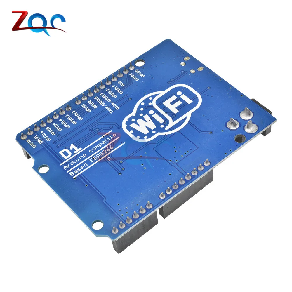 Плата разработки беспроводного модуля WeMos D1 Mini CH340 ESP8266 ESP-12E WiFi для Arduino R3 IDE |