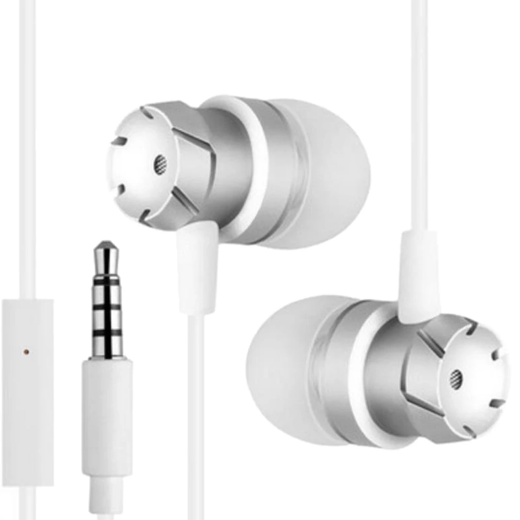 3 5 мм вставные наушники-вкладыши с микрофоном шумоподавление наушники HIFI