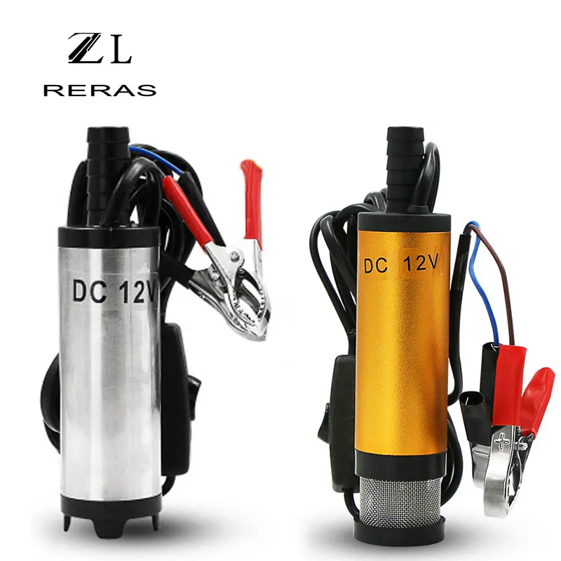 Портативный Электрический погружной мини насос помпа для перекачки воды масла