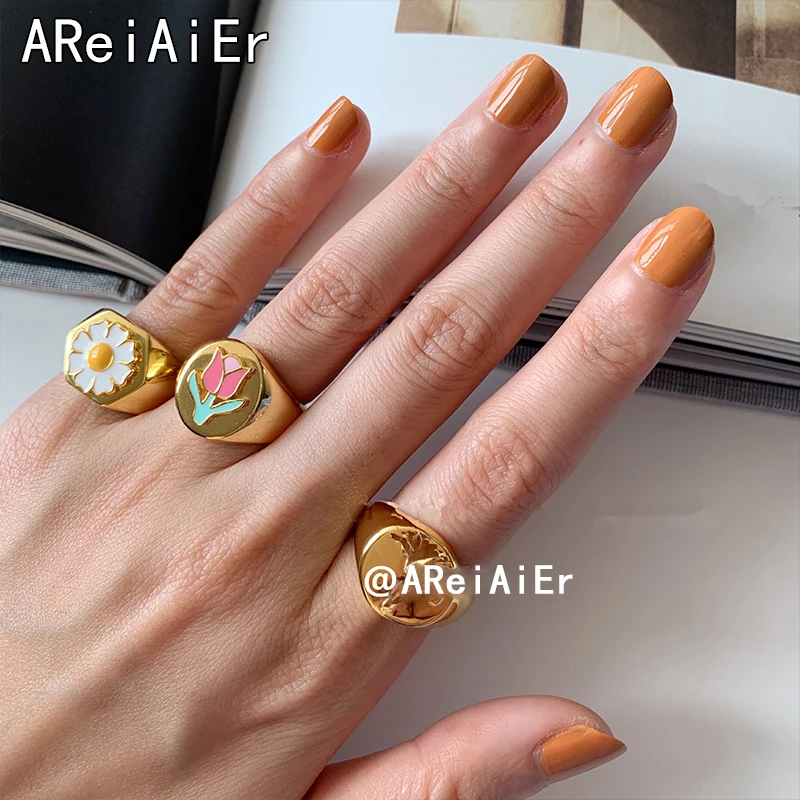 Новинка кольца для женщин Европейская и американская мода Открытое кольцо из