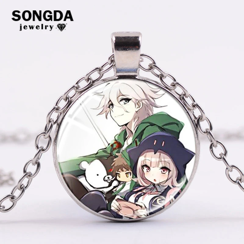 SONGDA Danganronpa цепочка на шею в стиле панк Danganronpa: Trigger Happy Havoc Series с мультяшным рисунком