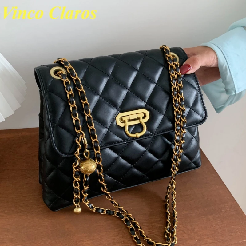 

Girls Diamond Lattice Messenger Bag Fashion Purses and Handbags Luxury Designer Shoulder Cross Body Bags Women Sac A Main Bolsa
