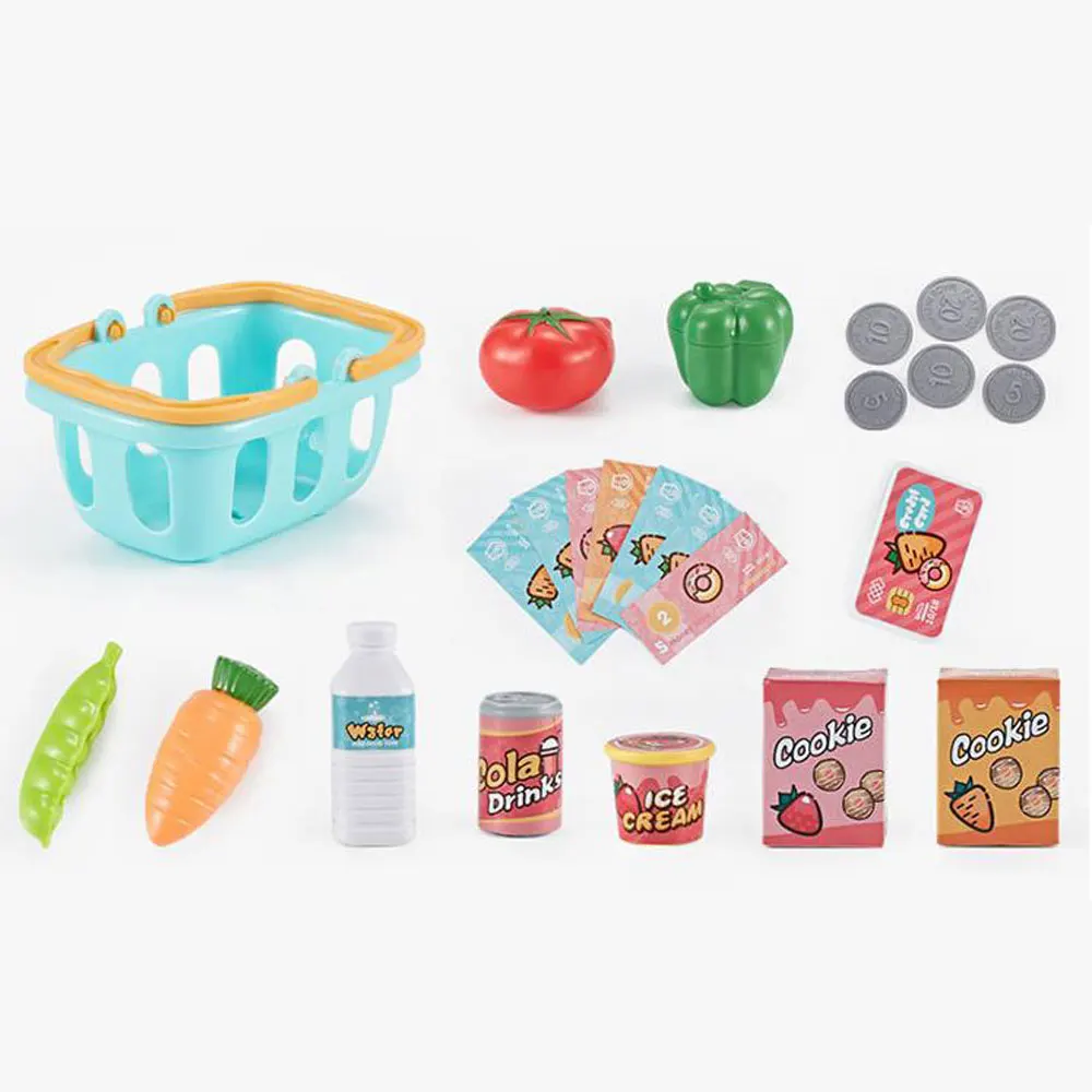 

Children Simulation Cash Register Calculator Cashier with Microphone and Sounds Pretend Play Toys Kids Interesting Toy