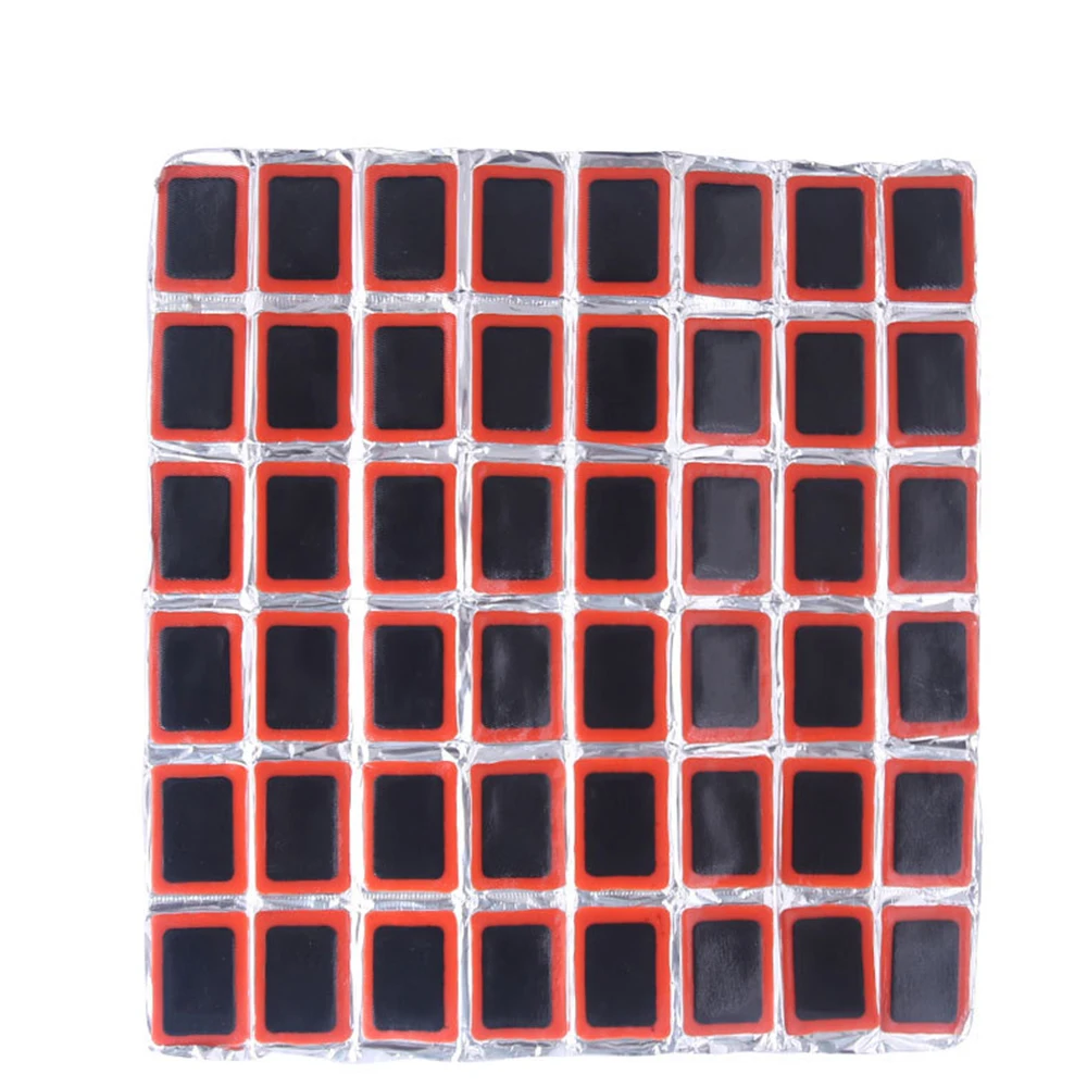 

Rubber Puncture Patches Cycling Maintenance Tools Supplies 48pcs Kit Road