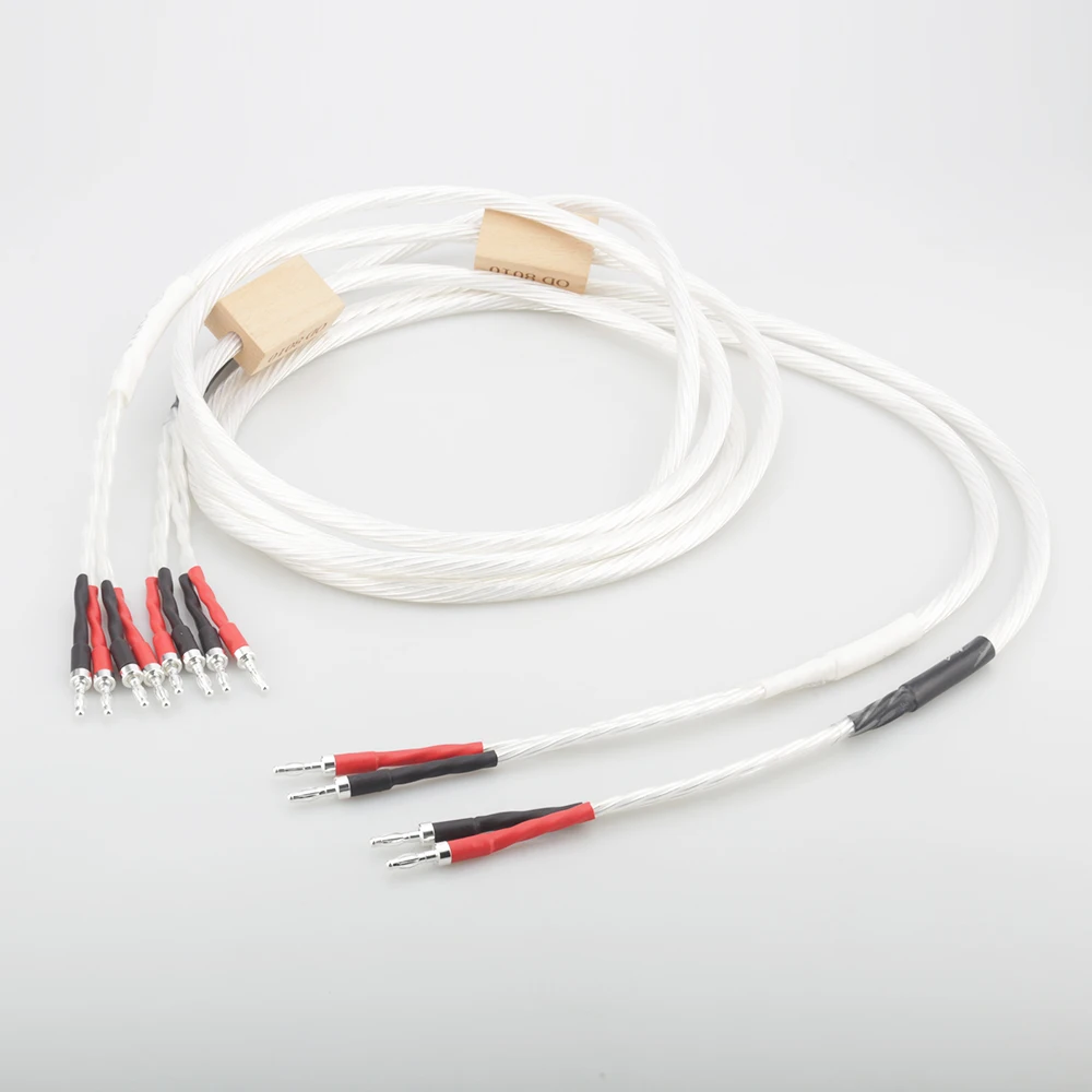 2 5 м Nordost Odin динамик кабель Biwire банан терминал посеребренный hifi 100% Новый бренд|nordost