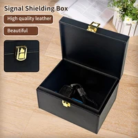 signal shielding box car key phones fob protector anti theft faraday cell phone signal shielding case radiation shielding box