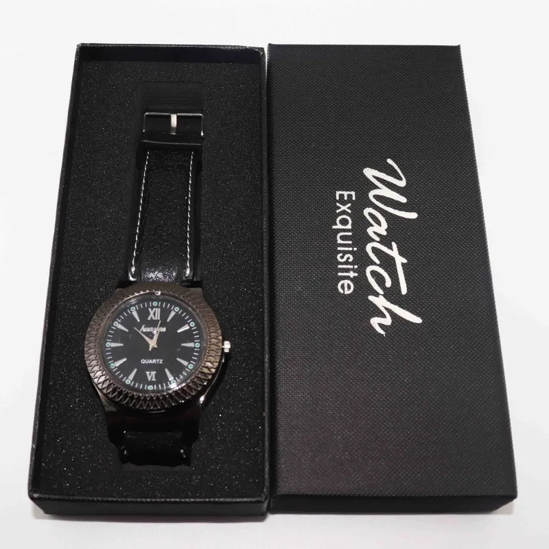 

Cigarette Lighter Watch Men Quartz Watches rubber strap USB rechargeable Windproof Flameless Lighter Clock F771 1pcs
