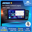 Автомагнитола на Android 10,0 для Subaru Outback Legacy 2004-2009, мультимедийный стерео проигрыватель с GPS, Carplay OBD BT DSP 6G 128G DSP