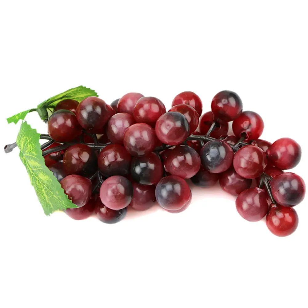 Искусственные фрукты виноград пластиковые искусственные декоративные