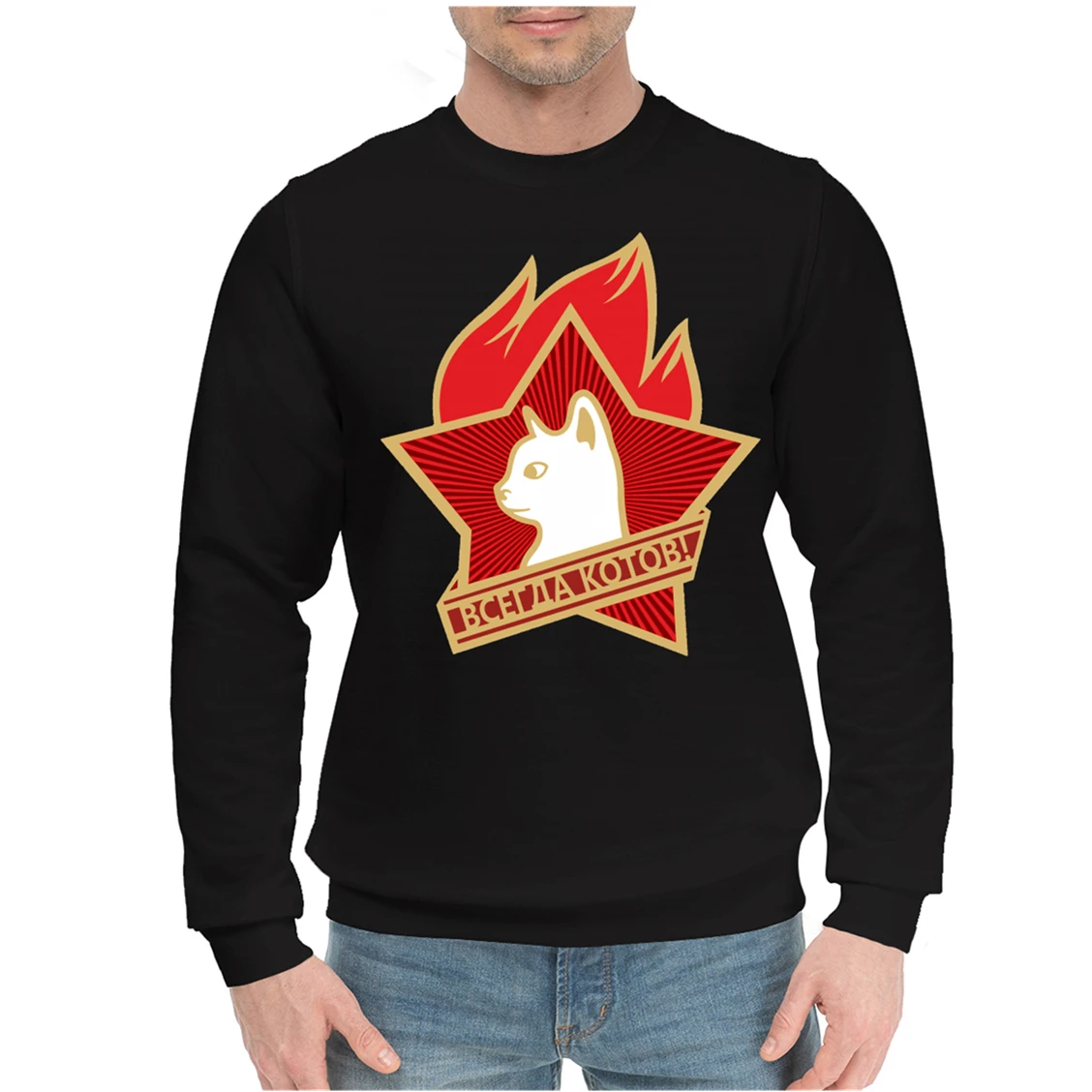 

Porzingis Women's Cotton Sweatshirt Always Kotov Female Winter Tops Unisex Russia Style Jacket Smock