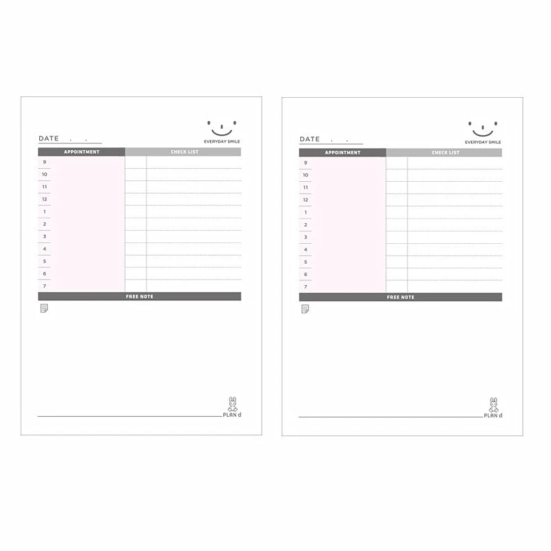 Harphia Month Weekly checklist Mini Memo Notes назначение контрольный список для дома офиса школы