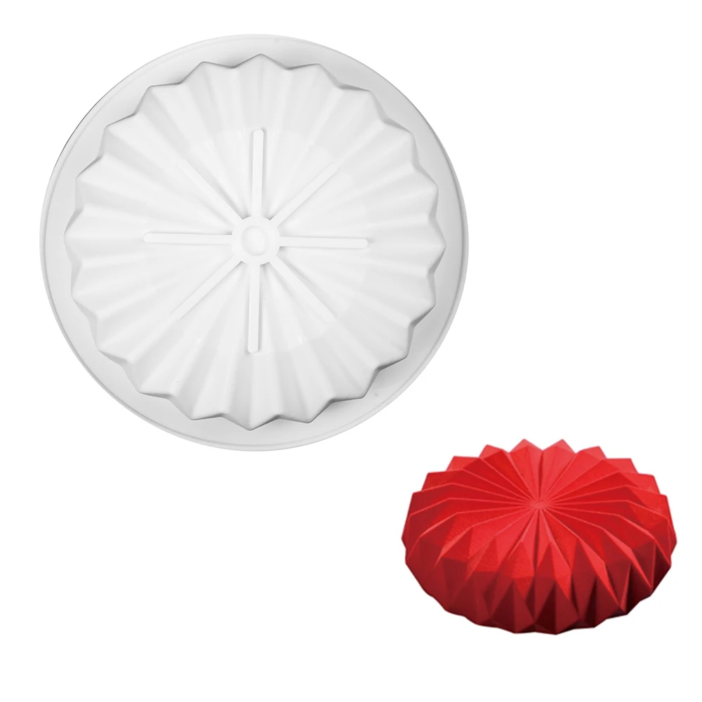 

New Silicone Cake Mold Nonstick Heat Resistant Reusable Baking Tools Tray DIY Birthday Christmas Bakeware Round Mousse Mould