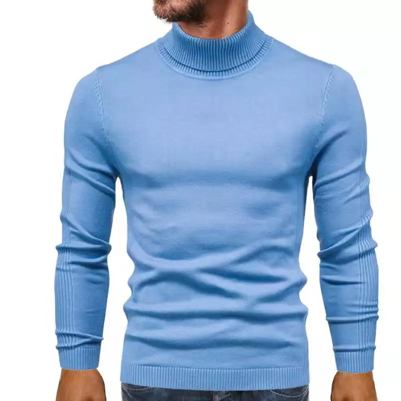 Autumn Winter New Solid Color Thick Warm Sweater Men Turtleneck Brand Man Sweaters Slim Fit Pullover Men Knitwear Male Tees Tops 4 Autumn Winter New Solid Color Thick Warm Sweater Men Turtleneck Brand Man Sweaters Slim Fit Pullover Men Knitwear Male Tees Tops 4