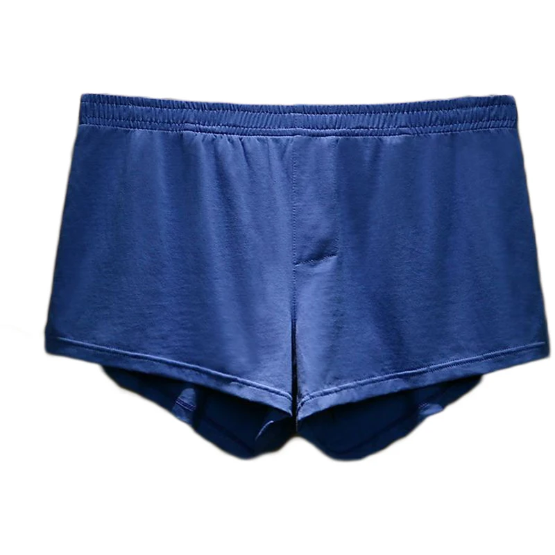 Трусы-боксеры мужские хлопковые мягкие дышащие трусы плавки домашняя одежда