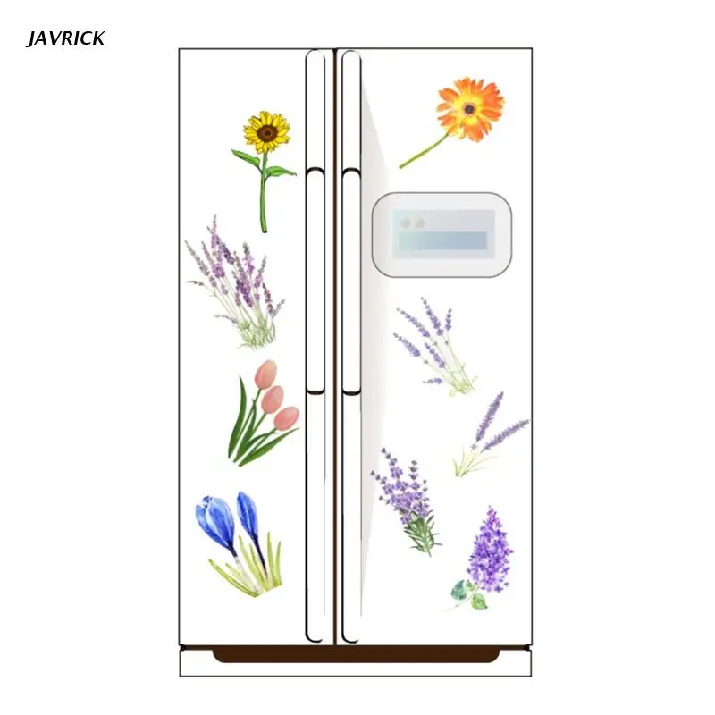 

50 Sheets Waterproof Stickers for Skateboard Water Bottles Computer Phone Blue Flower Stickers for Kids