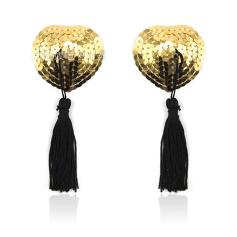 Невидимая Женская лента для сосков в форме сердца клейкая сексуальных лент с