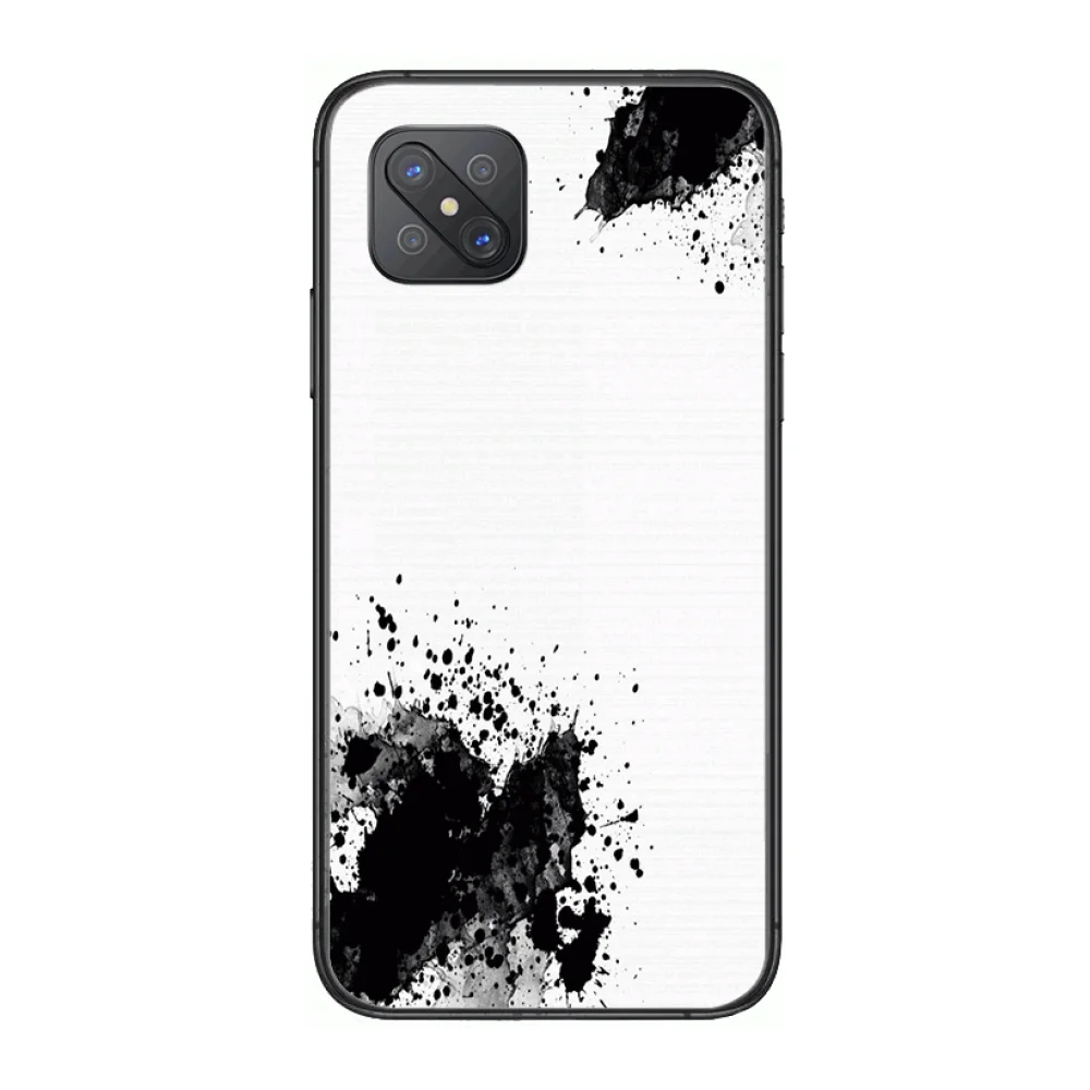 

Delicate Personality Fashion Phone Case cover For OPPO A91 9 83 79 92s 5 F9 A7X Reno2 Realme6pro 5 black tpu cell cover