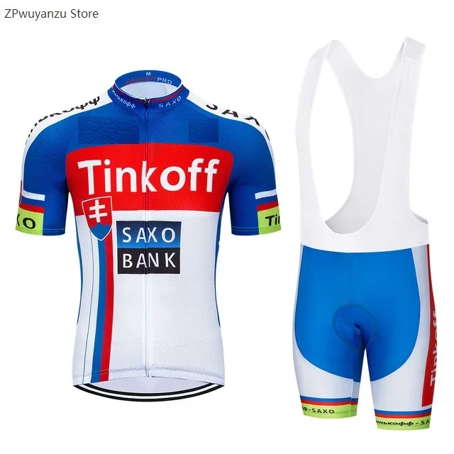 Новинка 2019 Saxo Bank Tinkoff командная одежда для велоспорта джерси наборы MTB велосипеда