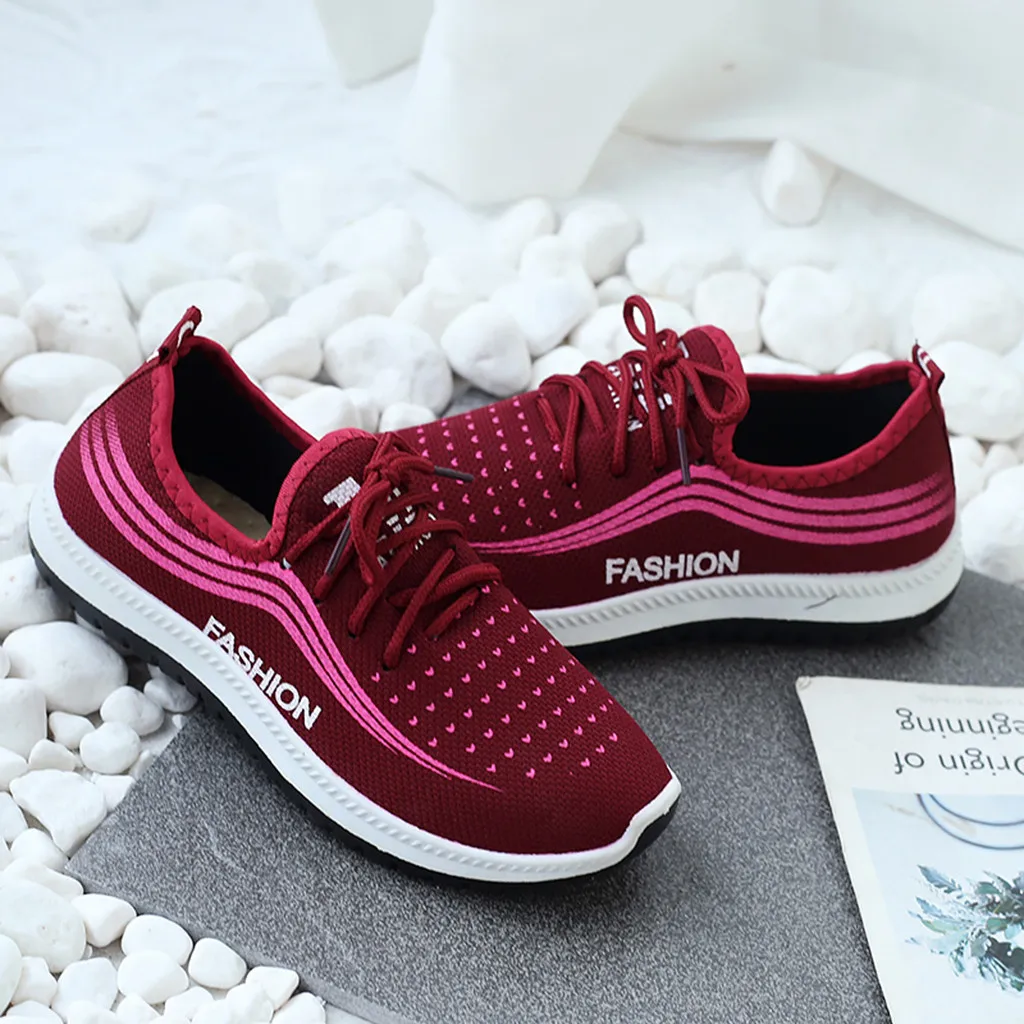 SAGACE женская обувь 2019 Модная Повседневная дышащая легкая на шнуровке Женская