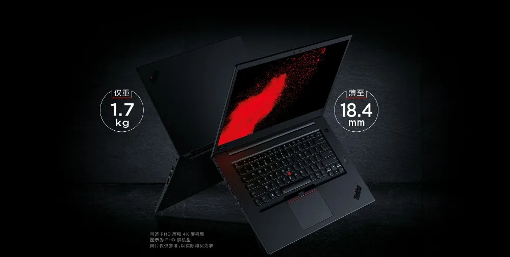 Высокая-конец lenovo ноутбук ThinkPad P1Hermit/гроссмейстер 15,6 дюймов FHD i7-9750H 8 ГБ 1 ТБ 4 Гб GPU ThunderBolt 3,0