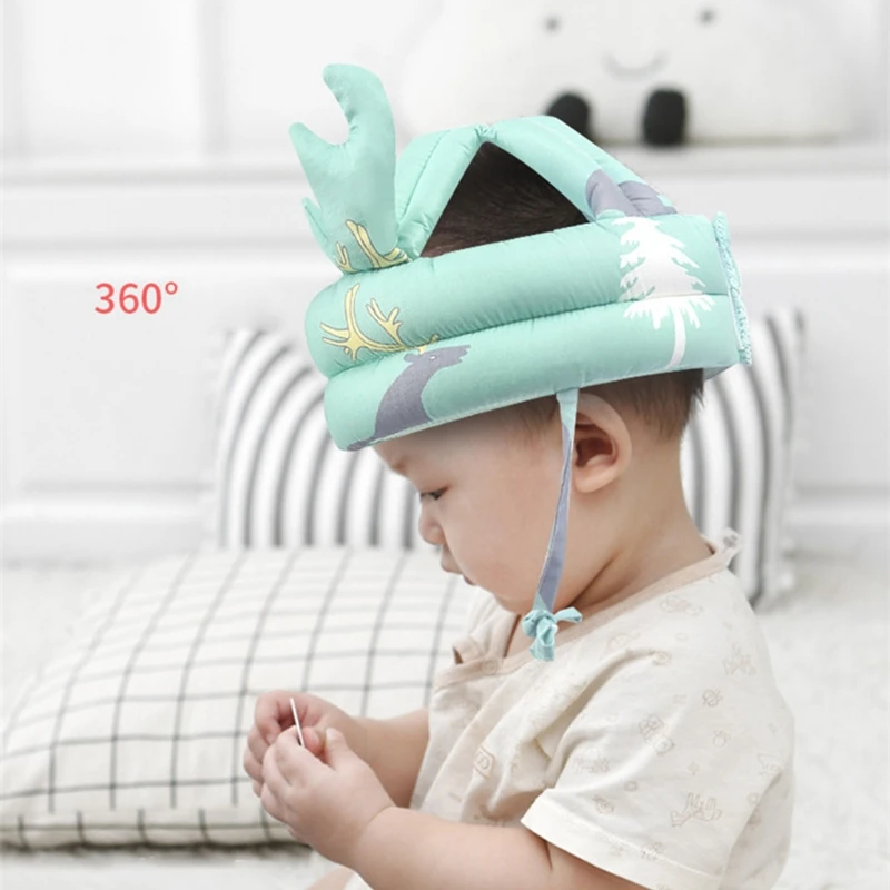 Детская шапка для защиты головы дышащий защитный шлем защита от внешнего света