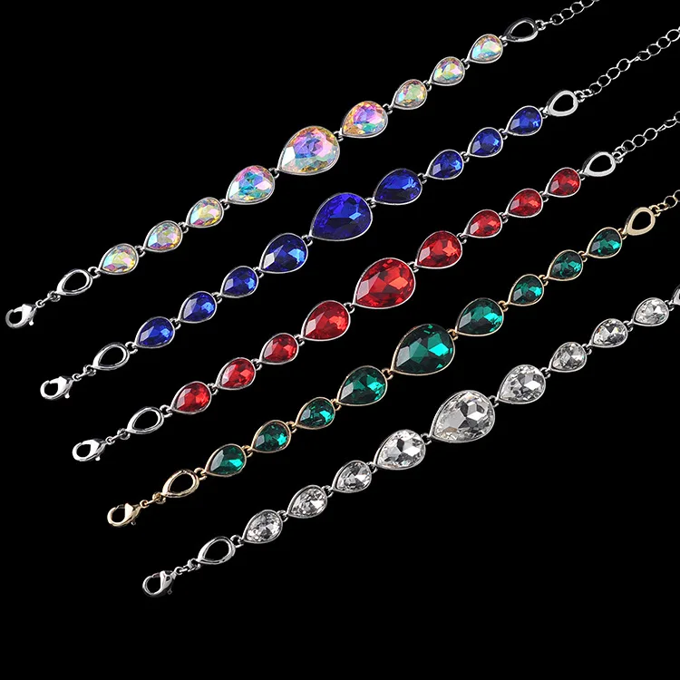 

Hot-selling stained glass bracelet, wedding birthday dinner costume accessories