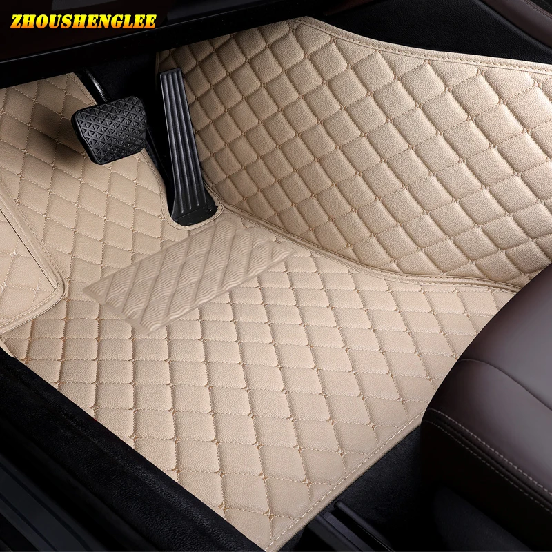 Zhoushenglee пользовательские автомобильные коврики для Audi все модели A1 A3 A8 A7 Q3 Q5 Q7 A4 A5 A6