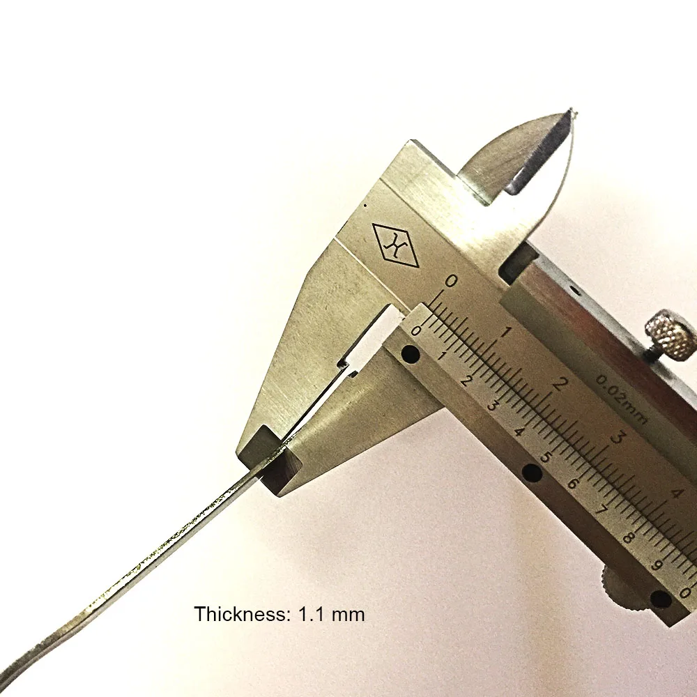 Ложка для лекарств из нержавеющей стали 22 см с двойной головкой лопатка