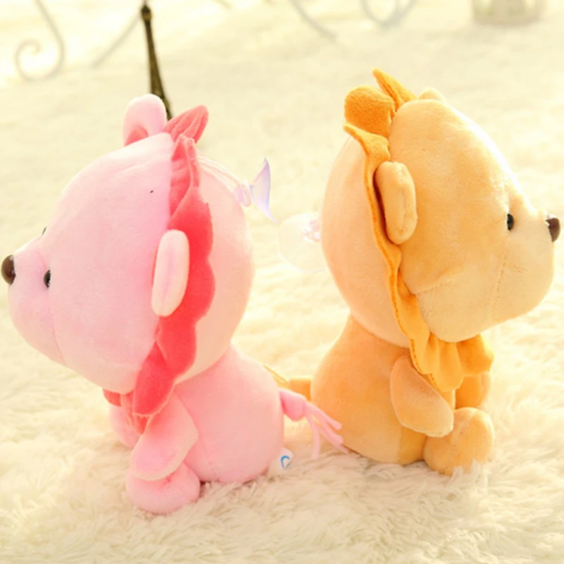 18 см милый Подсолнух маленький лев кулон Детская плюшевая игрушка подушка для