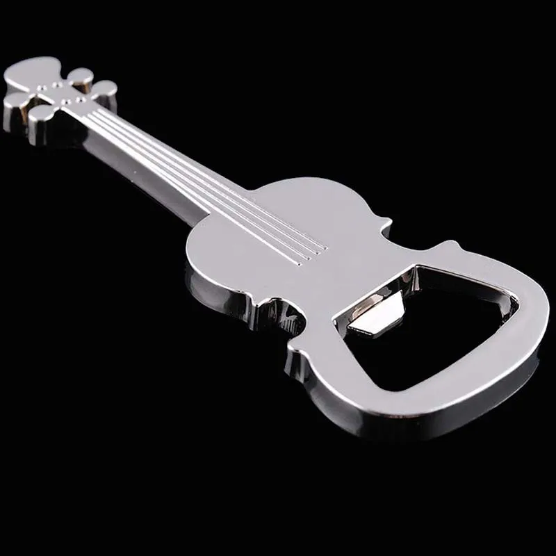 Металлическая открывалка для бутылок креативная музыкальная гитара пивные