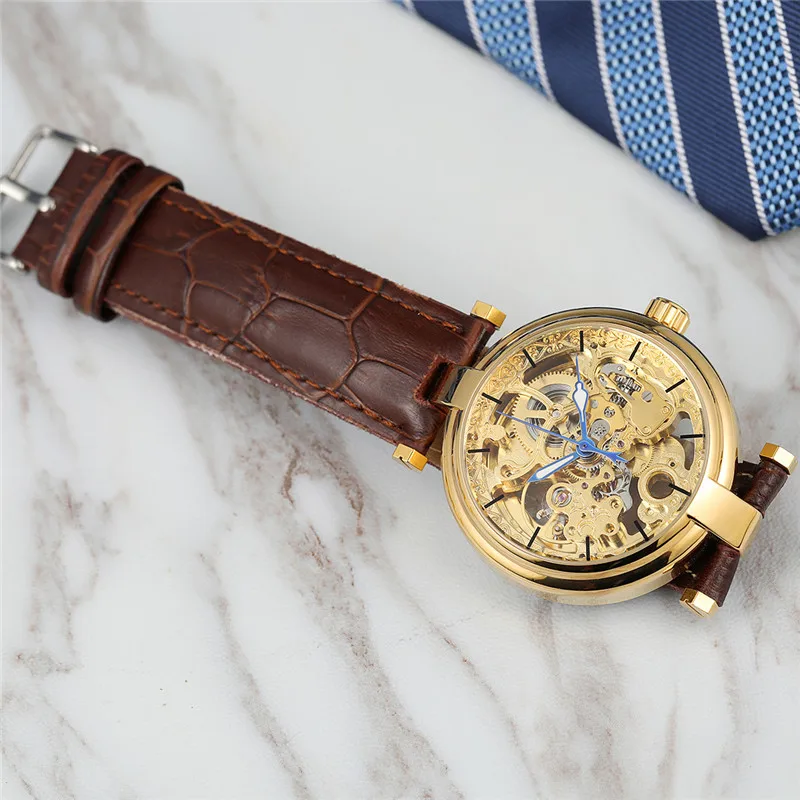 FORSINING автоматические механические мужские наручные часы военный армейский Спорт