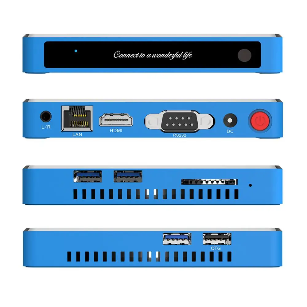 Beelink GT King Pro Mini PC Android 9 0 TV Box Amlogic S922X H Hexa Core 4 Гб ОЗУ 64 ПЗУ RS232 RJ45 USB BT4.1Dual WIFI 2 4G + 5 8G|Мини