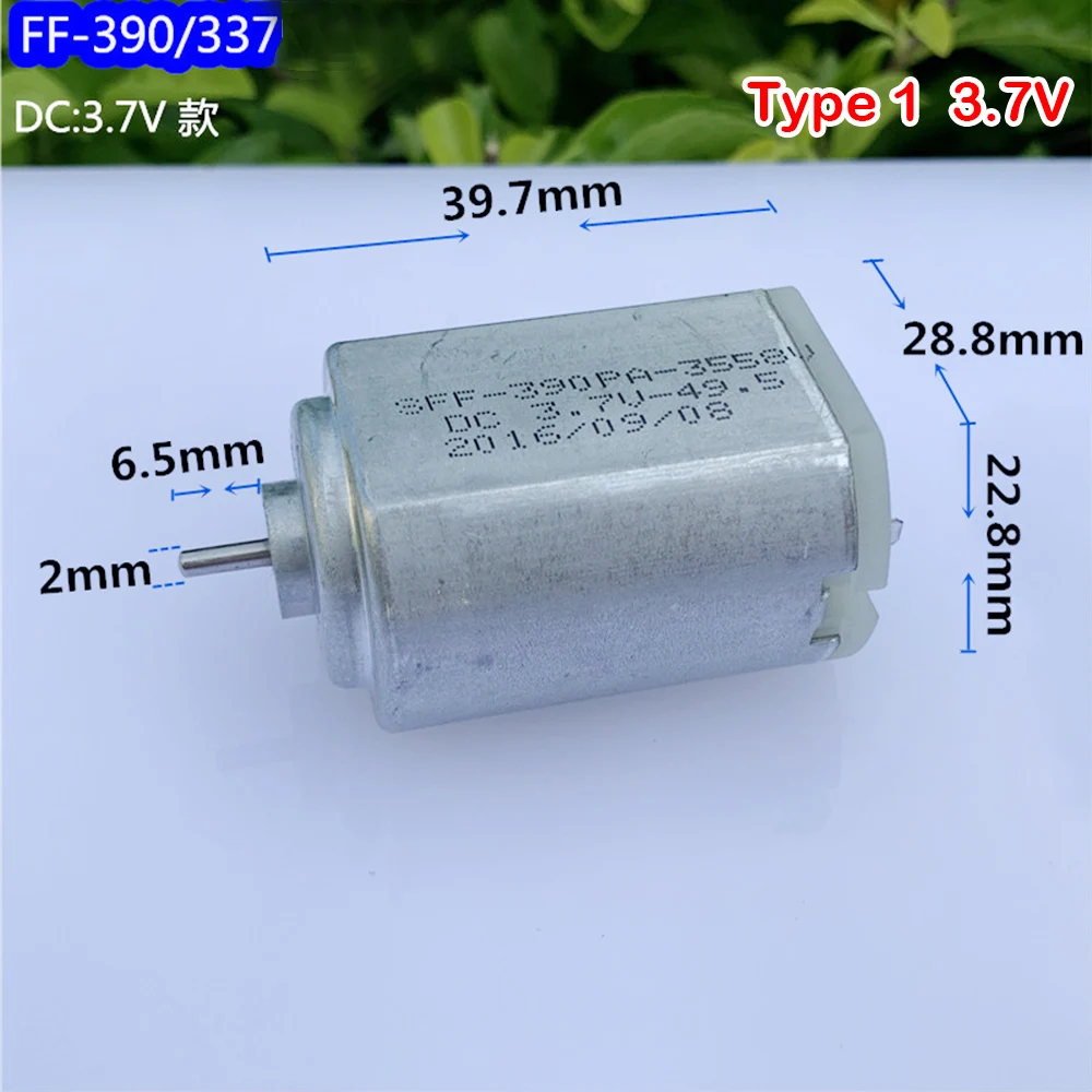 Миниатюрный электродвигатель постоянного тока 2 4 В/3 7 в 337 мА/мА FF-390/электрическая