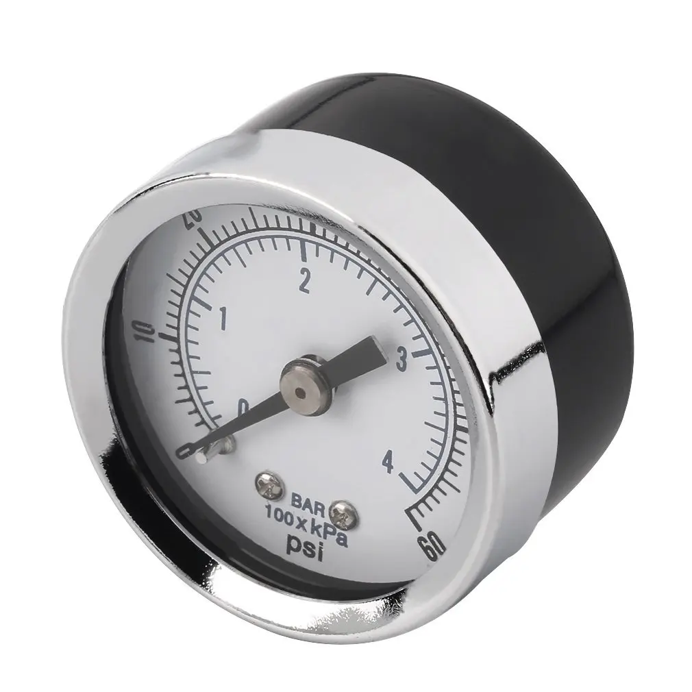 TS-Z51 высококачественный 1/8 дюйма NPT стандартный манометр 0-60 PSI с обратным