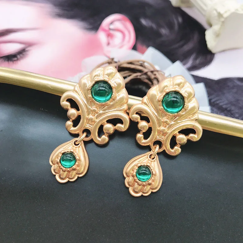 

Vintage Earrings Retro Unique Banquet Accessories For Women Party Jewellery