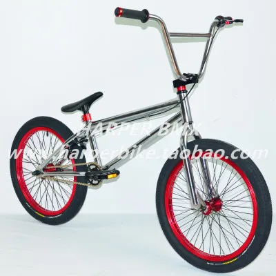 Бренд BMX велосипед 20 дюймов колесо 52 см рама Производительность велосипед уличный лимит трюк действие велосипед - Цвет: Red Shining