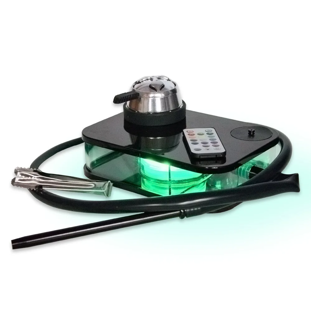 

Acrylic Shisha Box Set with LED Light Hookah Nargile Sheesha Narguile Chicha Cachimbas Smoking Water Pipe Hookah Kit Accessory