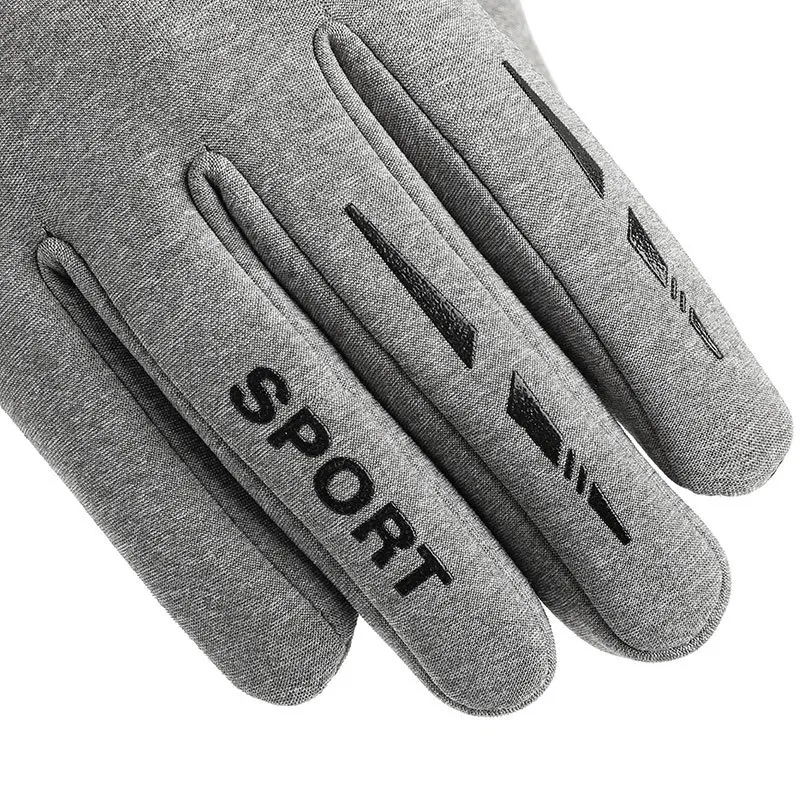 

Men Women Sports Fitness Non-slip Cycling Gloves Winter Plus Plush Thick Warm Touch Screen Motorcycle Spider Web Ski Glove J16