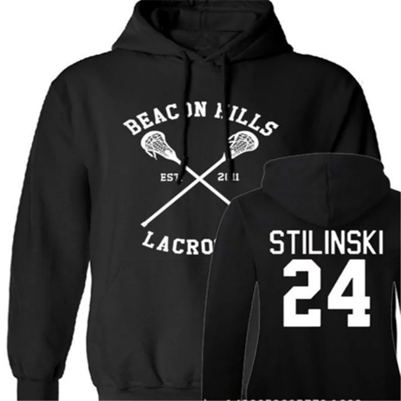 Мужская толстовка Teen Wolf пуловер Stilinski 24 Lahey McCall мужская с принтом красные мужские